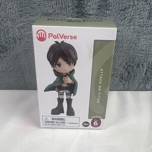 Attack On Titan PalVerse Mini Action Figure Gacha Style Toy - Eren Yeager SEALED